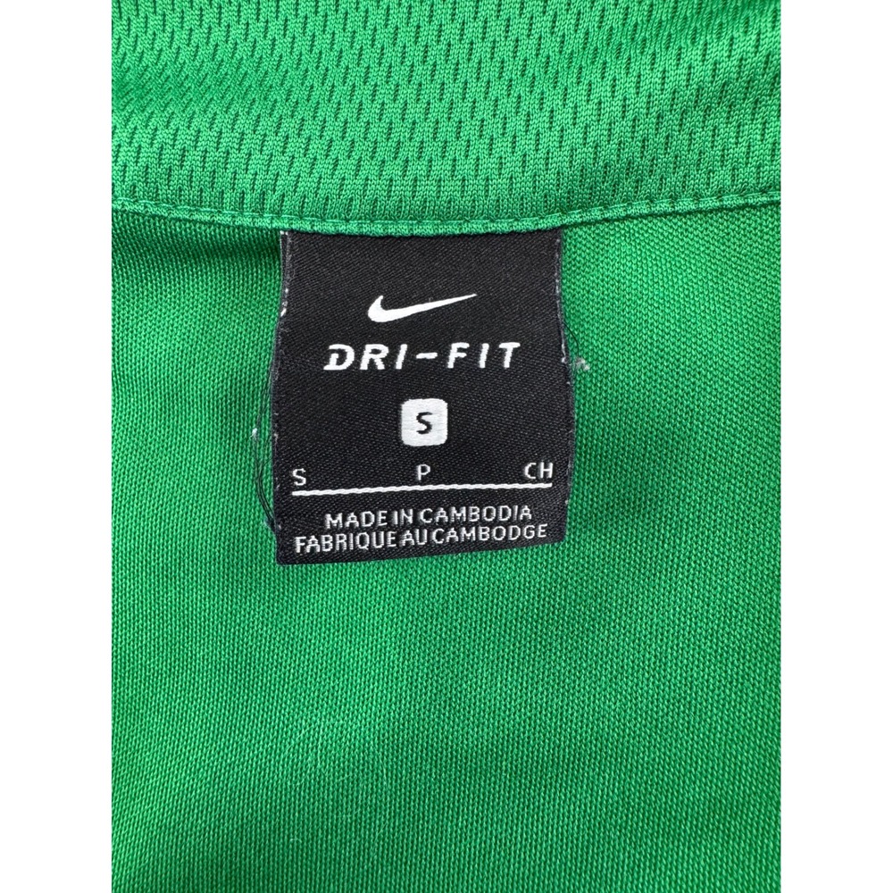 Nike Dri-FIT Green Full Zip Track Jacket Mens Small Training Top - Picture 10 of 11
